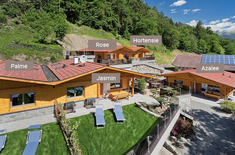 Lageplan Chalets