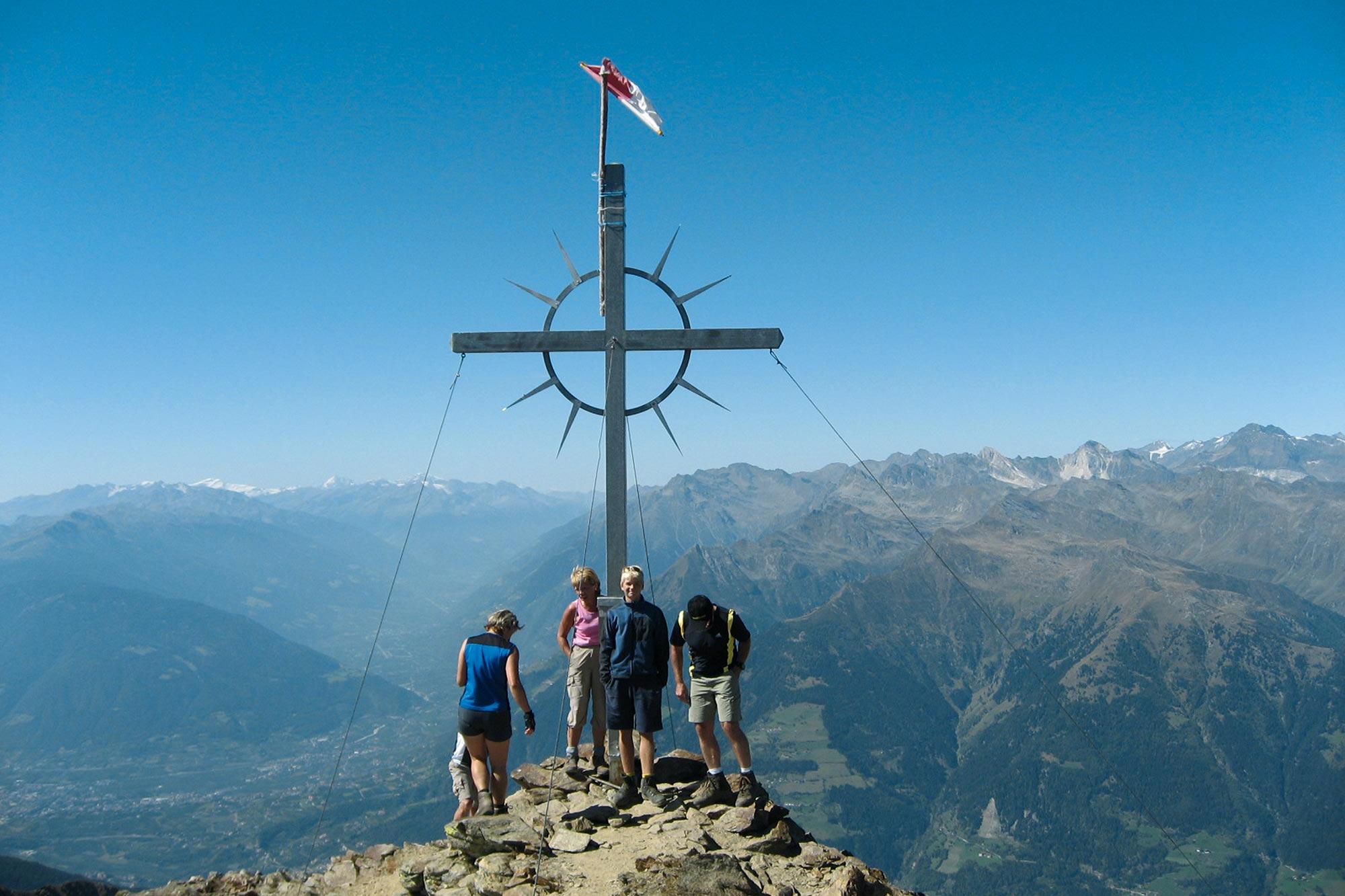 Gipfeltour zum Hirzer