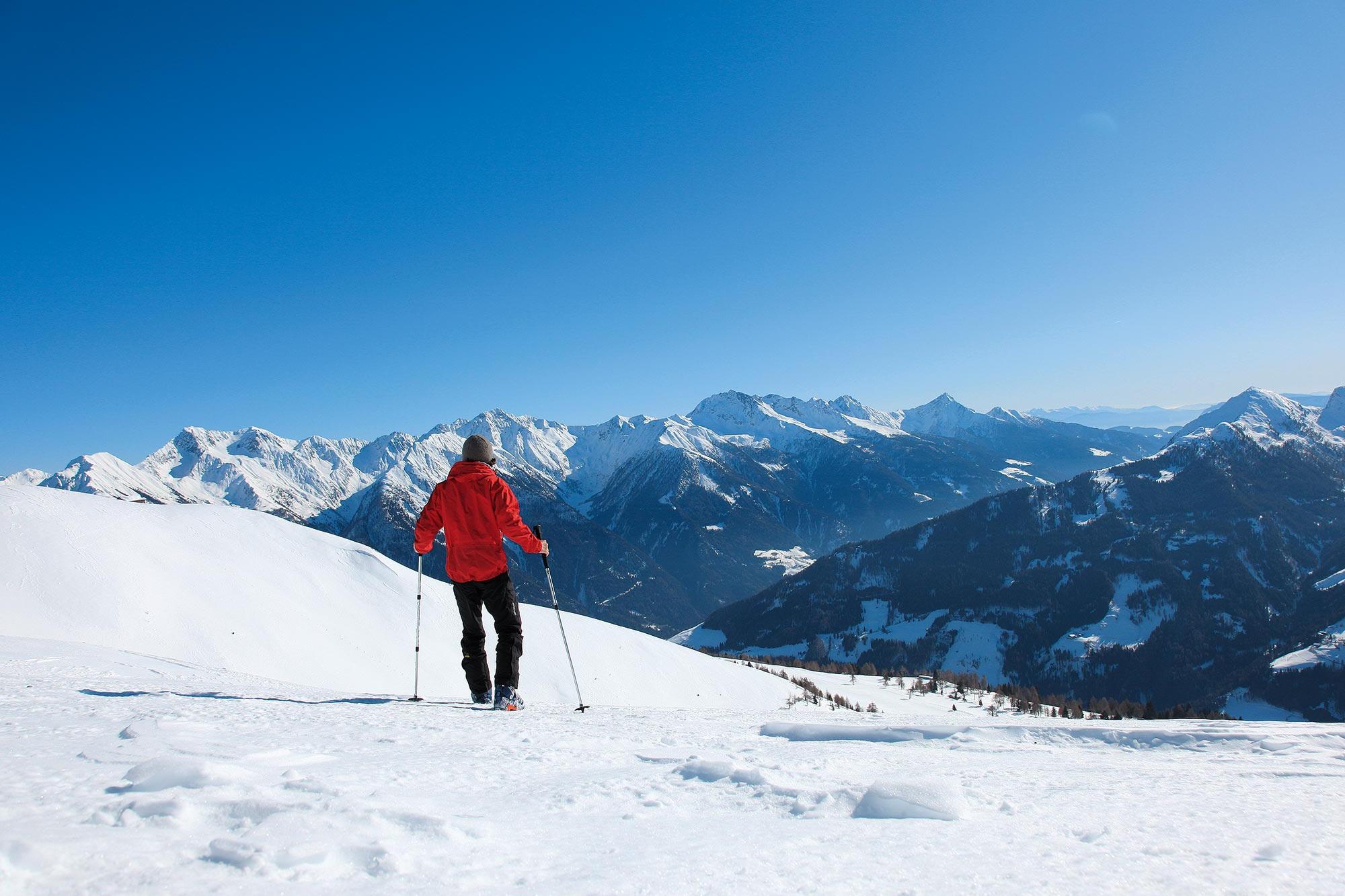 Panorama invernale in Sudtirolo